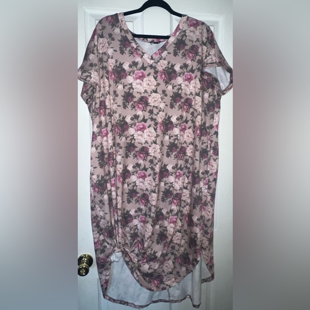 Glitzy Girlz Floral Maxi Dress